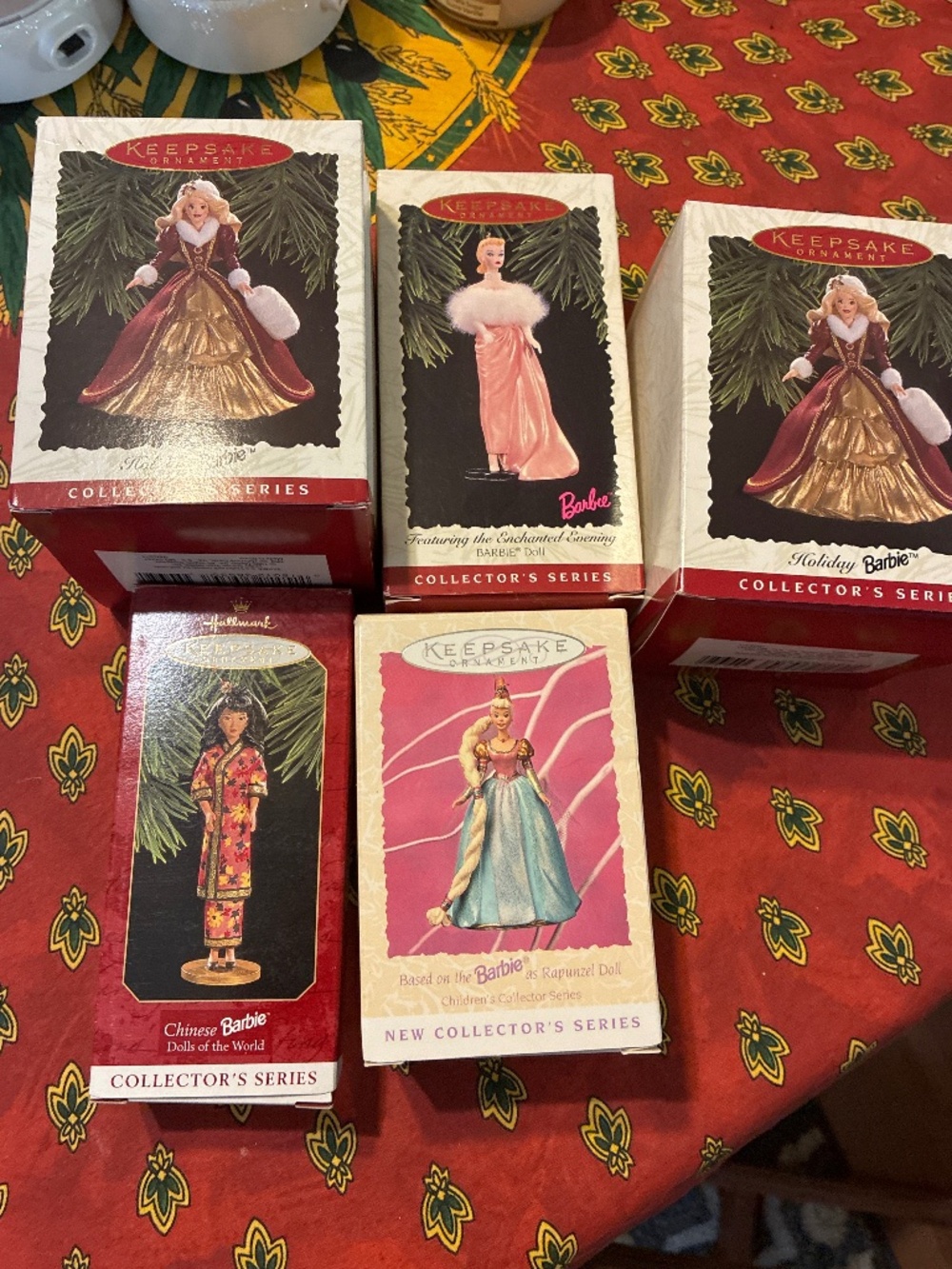Barbie Christmas ornaments